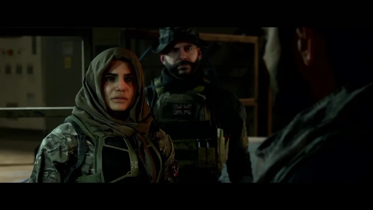 Escena de guerra de Call of Duty: Modern Warfare 2 en Al Mazrah