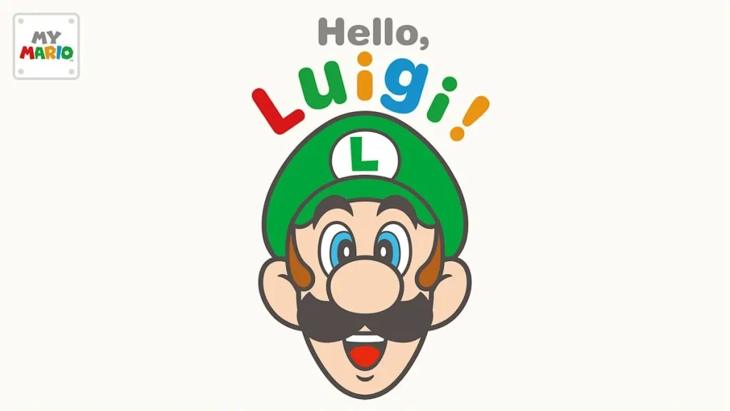 My Mario — Hello Luigi game for the Switch
