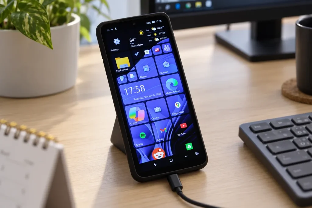 El NexPhone con Windows 11, Android 16 y Debian se retrasa a finales del primer trimestre de 2027 El NexPhone con Windows 11, Android 16 y Debian se retrasa a finales del primer trimestre de 2027
