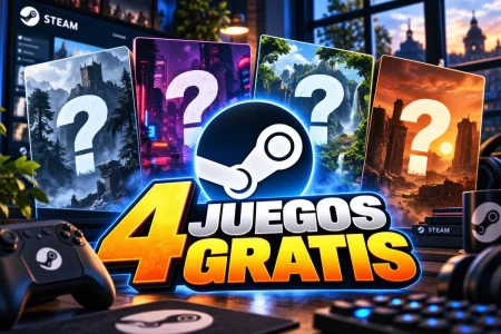 Steam reúne nuevos juegos PC gratis para descargar este sábado Steam reúne nuevos juegos PC gratis para descargar este sábado