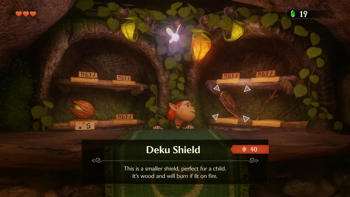 Captura de jugabilidad general de Ocarina of Time Remake