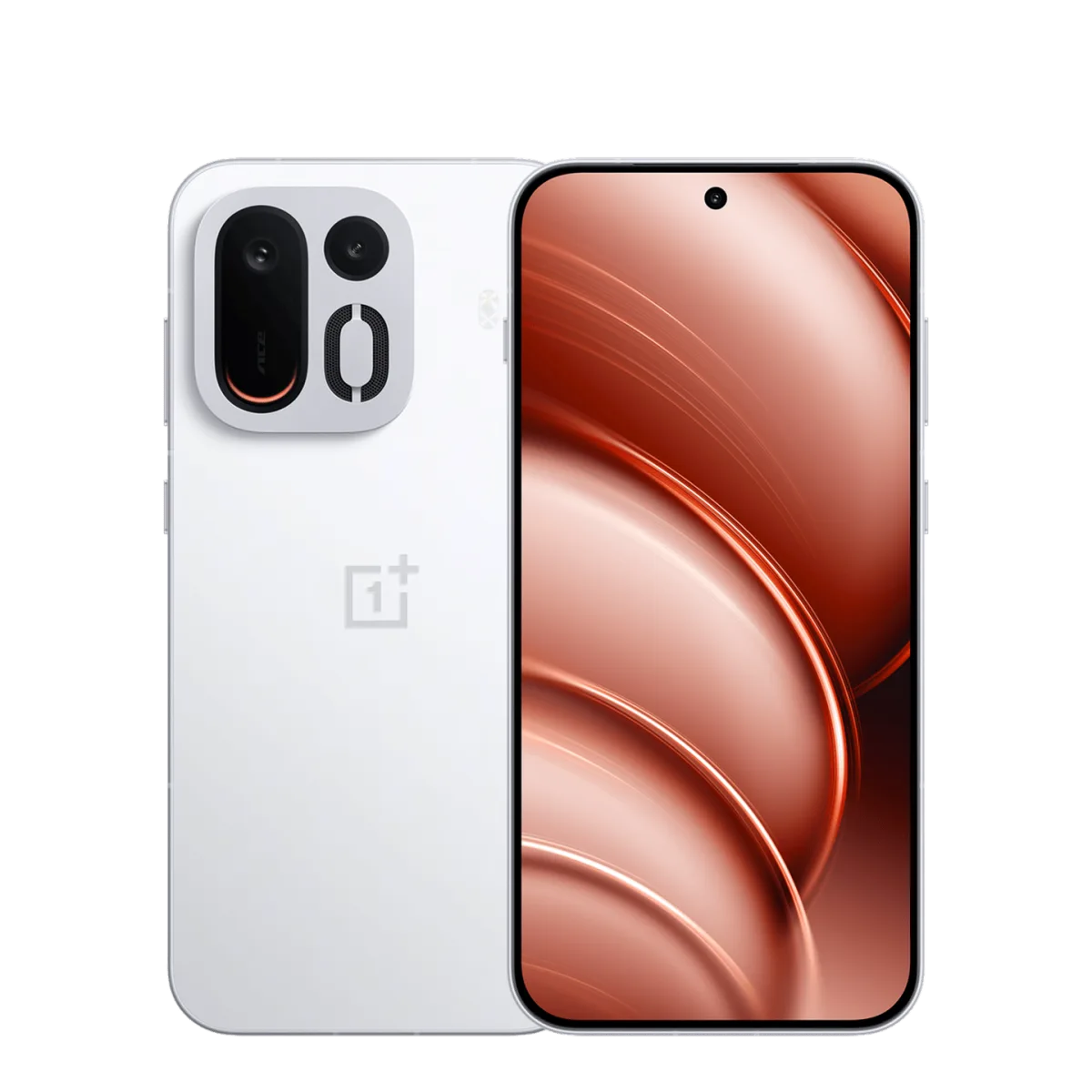 OnePlus Ace 7 en color blanco