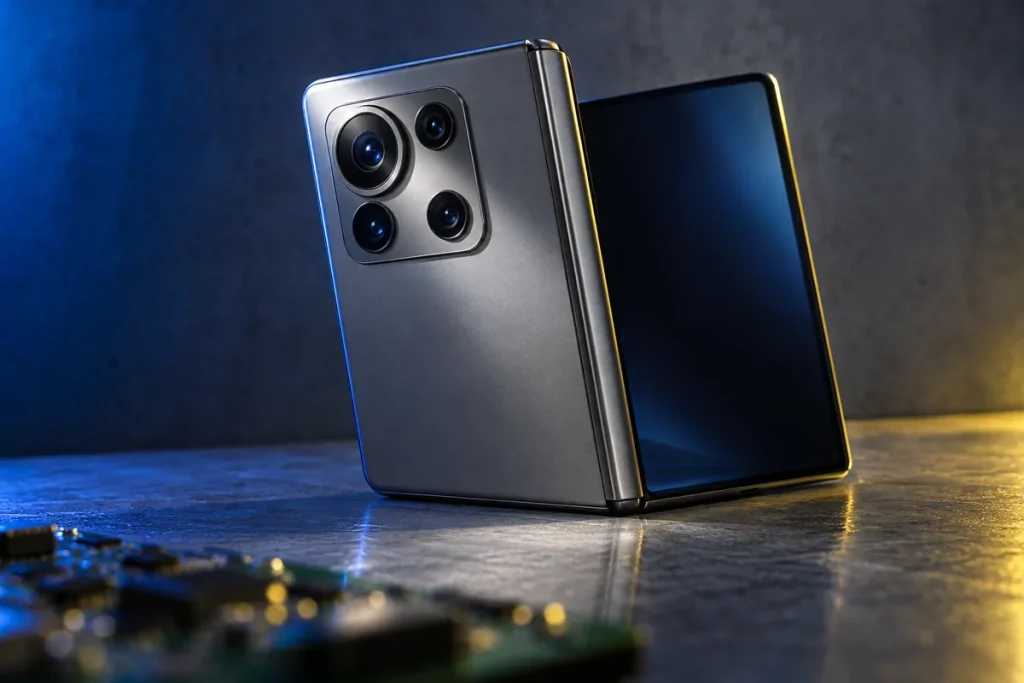 Oppo prepara el sucesor del Find N6: más ancho, con panel interior Samsung y cámara de 200 MP Oppo Find N7 — Oppo prepara el sucesor del Find N6: más ancho, con panel interior Samsung y cámara de 200 MP