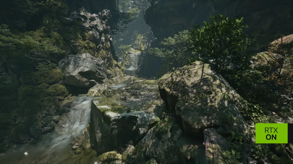 Comparativa de Phantom Blade Zero en PC con las mejoras gráficas desactivadas