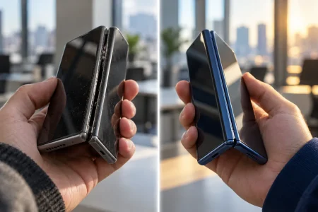 Samsung se burla del iPhone Duo y asegura que el Galaxy Z Fold 8 va «años por delante» Samsung se burla del iPhone Duo y asegura que el Galaxy Z Fold 8 va «años por delante»