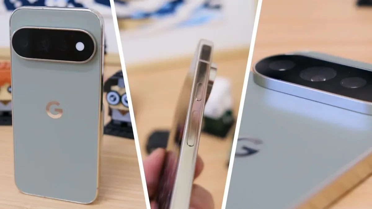 Google Pixel 11 Pro mostrando su parte trasera, los bordes metálicos y el módulo de cámaras