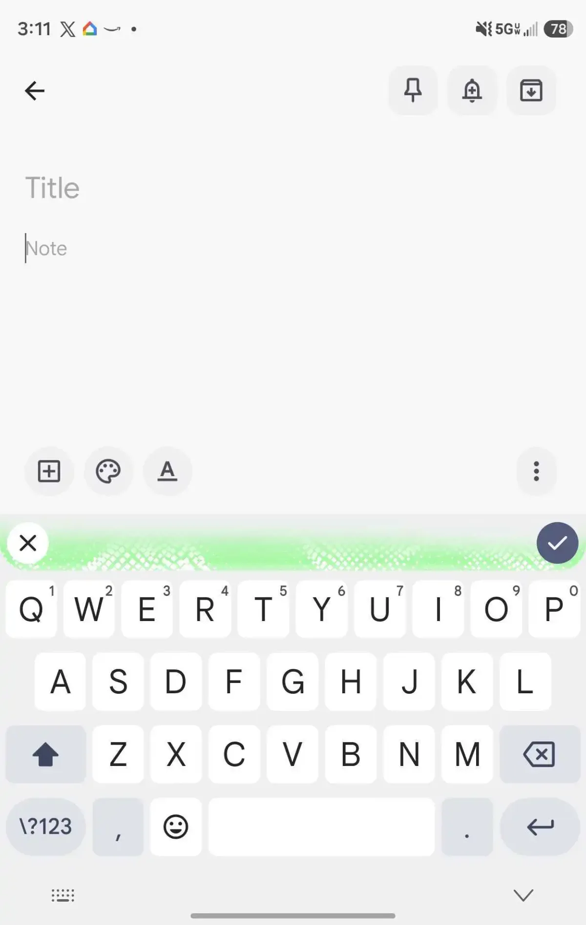 Captura de Google Keep con texto generado por el dictado Rambler del Pixel 11
