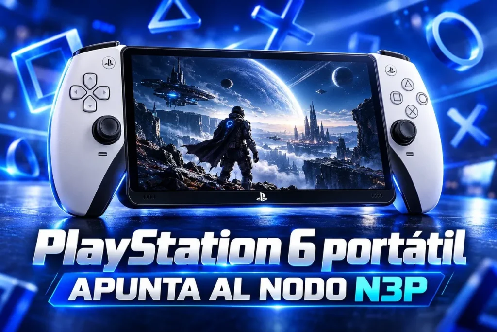 La PS6 portátil podría usar N3P para ser realmente portátil playstation 6 handheld — La PS6 portátil podría usar N3P para ser realmente portátil