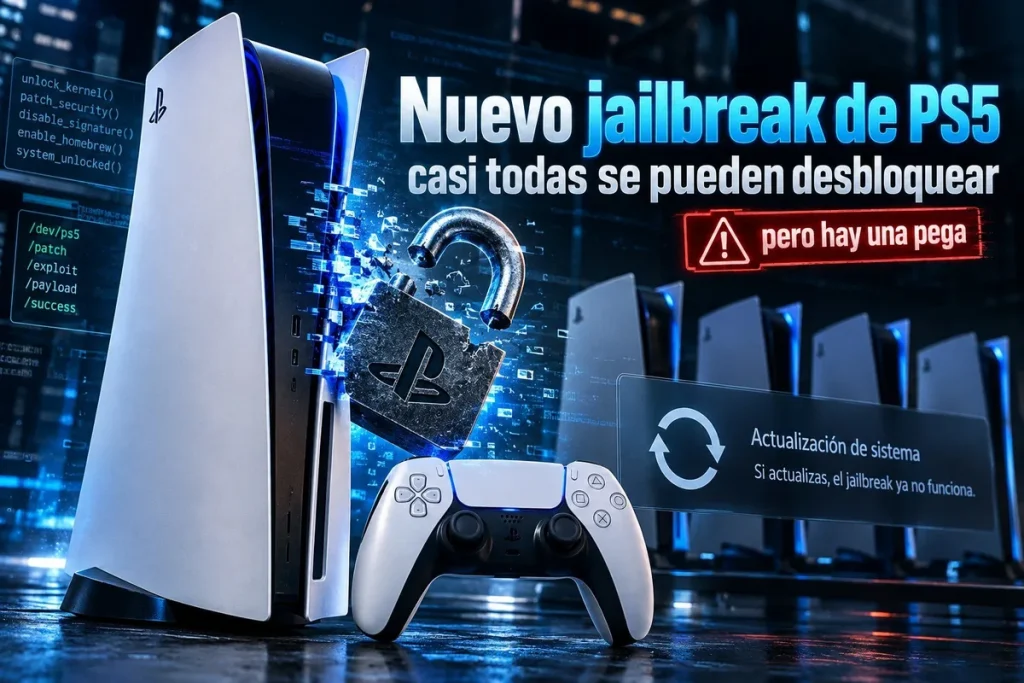 El PS5 jailbreak de Relapse llega al firmware 13.60, pero tiene límites El PS5 jailbreak de Relapse llega al firmware 13.60, pero tiene límites