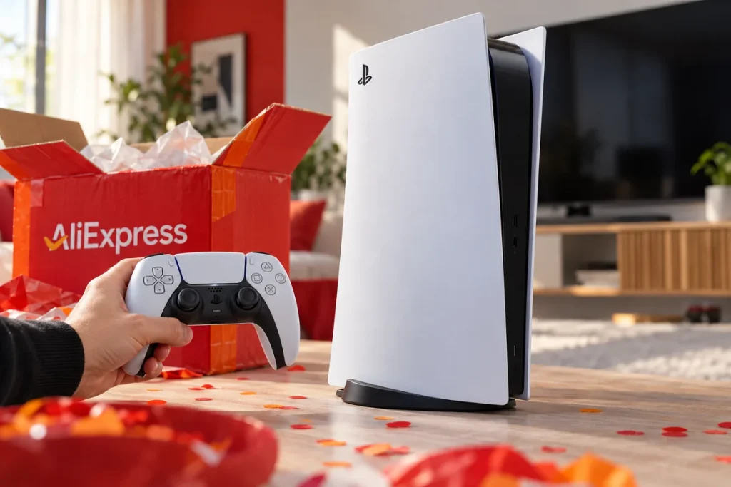 La PS5 Slim digital cae a 470,85 euros en AliExpress con cupón y Klarna en el 11 del 11 PS5 Slim AliExpress oferta — La PS5 Slim digital cae a 470,85 euros en AliExpress con cupón y Klarna en el 11 del 11