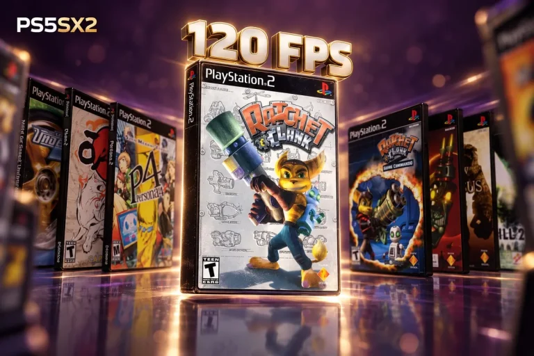 PS5SX2 120 FPS — Multijugador online y cuatro mandos: PS5SX2 amplía la emulación de PS2 en PS5 con jailbreak