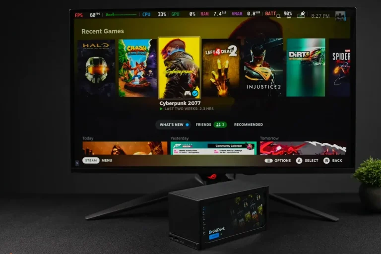 Un YouTuber monta una mini Steam Machine con un móvil RedMagic 11S Pro y una carcasa impresa en 3D Un YouTuber monta una mini Steam Machine con un móvil RedMagic 11S Pro y una carcasa impresa en 3D