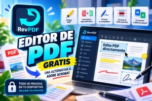 RevPDF 5 reúne edición PDF, OCR y automatización sin conexión RevPDF 5 reúne edición PDF, OCR y automatización sin conexión