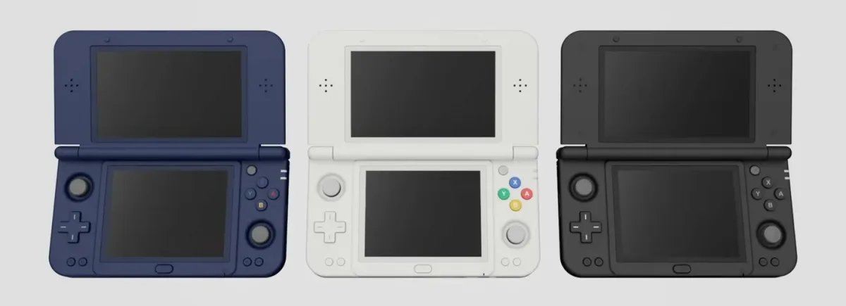 Consola portátil RG DDS de Anbernic mostrando emulación de 3DS, Wii U y PS3