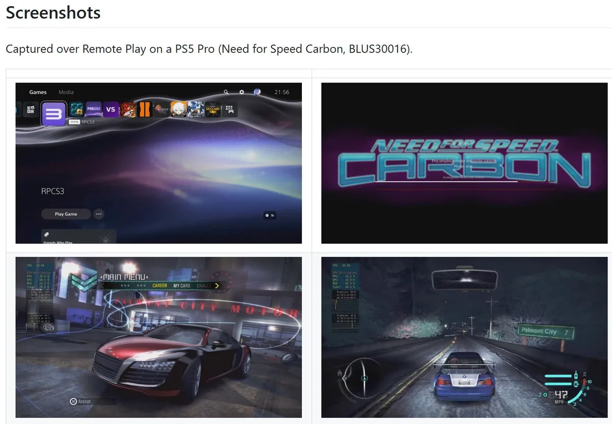 RPCS3 en PS5 — RPCS3 team has no interest in PS5 port, but an unofficial native build already runs on PS5 Pro