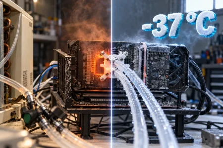 Un radiador de aire acondicionado de 4 kW baja 37 °C la RTX 3080 y eleva su límite a 459 W RTX 3080 hotspot — Un radiador de aire acondicionado de 4 kW baja 37 °C la RTX 3080 y eleva su límite a 459 W