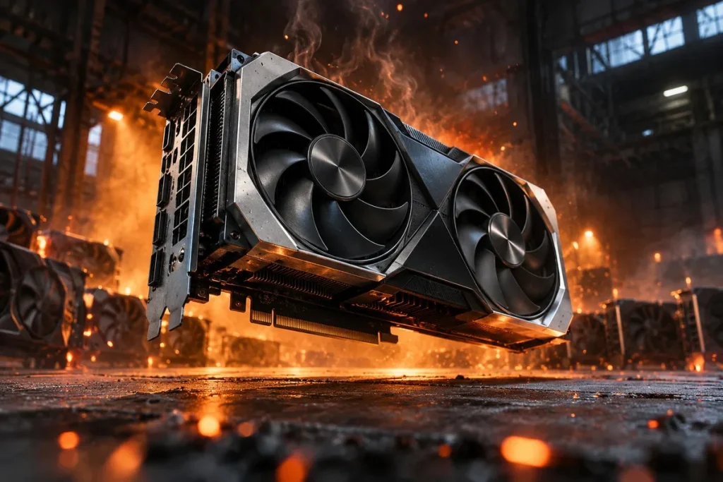 La subida de precio de las RTX 50 llega al 66% y la 5090 al 132% RTX 50 subida de precio — La subida de precio de las RTX 50 llega al 66% y la 5090 al 132%