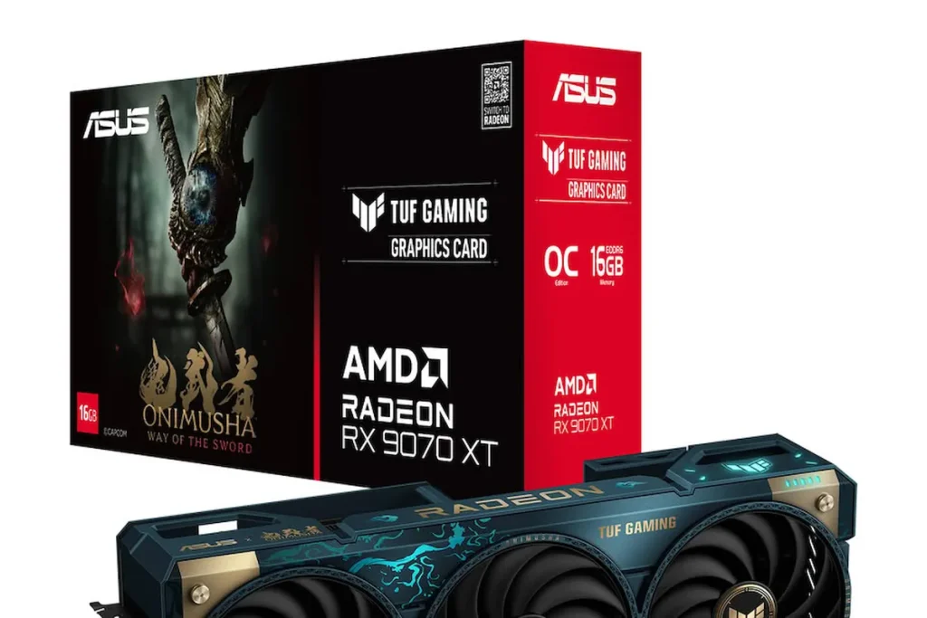 ASUS presenta la TUF Gaming Radeon RX 9070 XT, edición especial Onimusha, con el juego incluido ASUS presenta la TUF Gaming Radeon RX 9070 XT, edición especial Onimusha, con el juego incluido