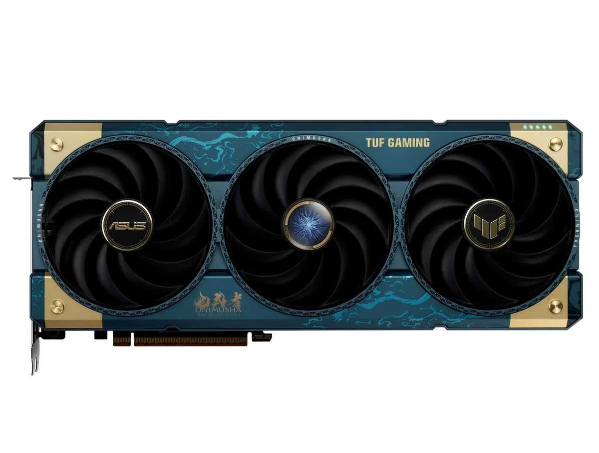 Tarjeta gráfica ASUS TUF Gaming Radeon RX 9070 XT edición especial Onimusha