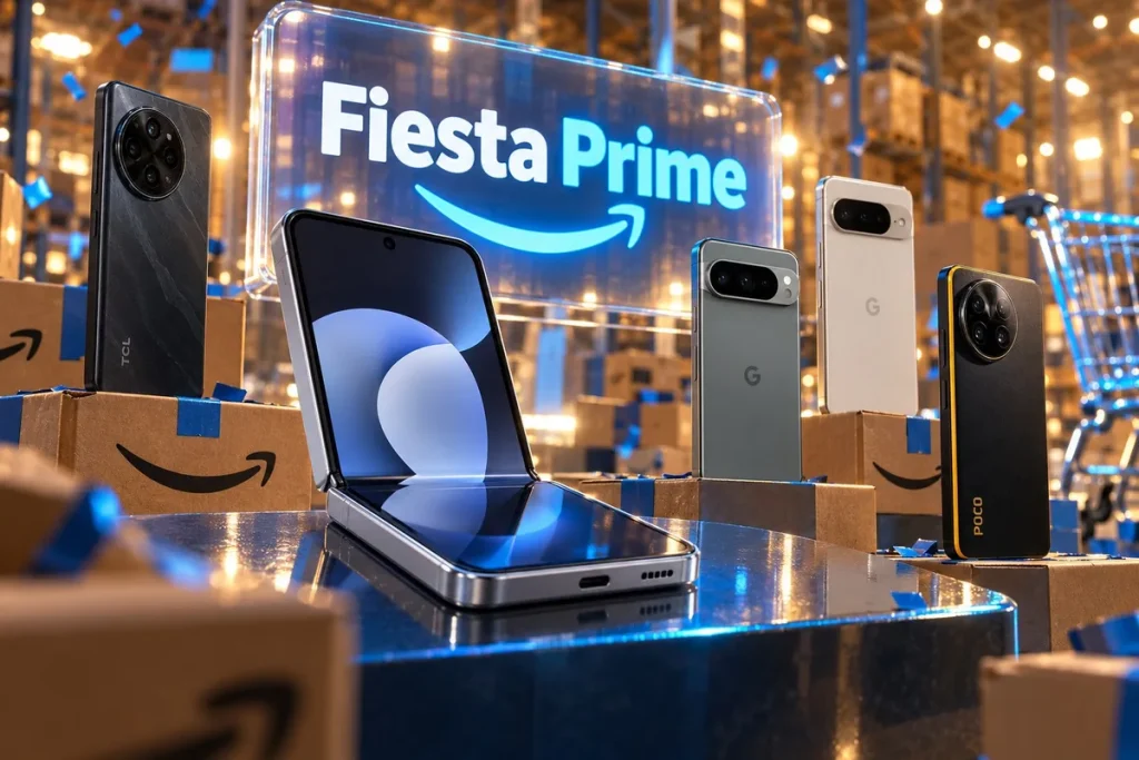 La Fiesta Prime rebaja el Samsung Galaxy Z Flip7 FE a 599 euros La Fiesta Prime rebaja el Samsung Galaxy Z Flip7 FE a 599 euros