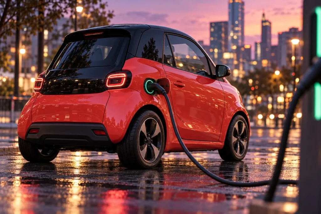 Carga del 30 % al 80 % en 15 minutos: así será el biplaza eléctrico smart Elf #2