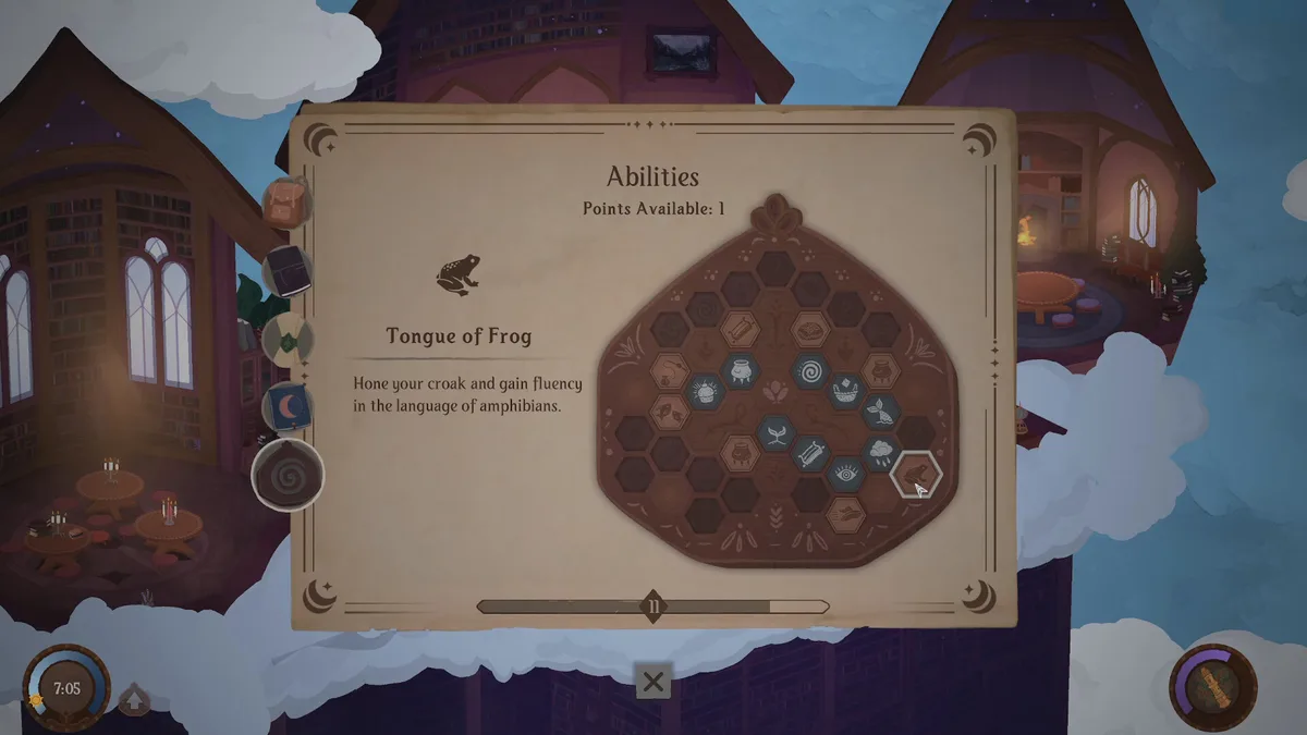 Pictured: A gameplay screenshot from Songs of Glimmerwick.