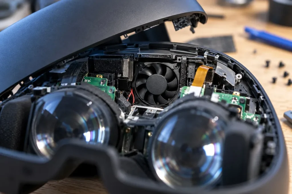 Steam Frame iFixit — El desmontaje del Steam Frame destapa una pega para repararlo: el ventilador está muy al fondo