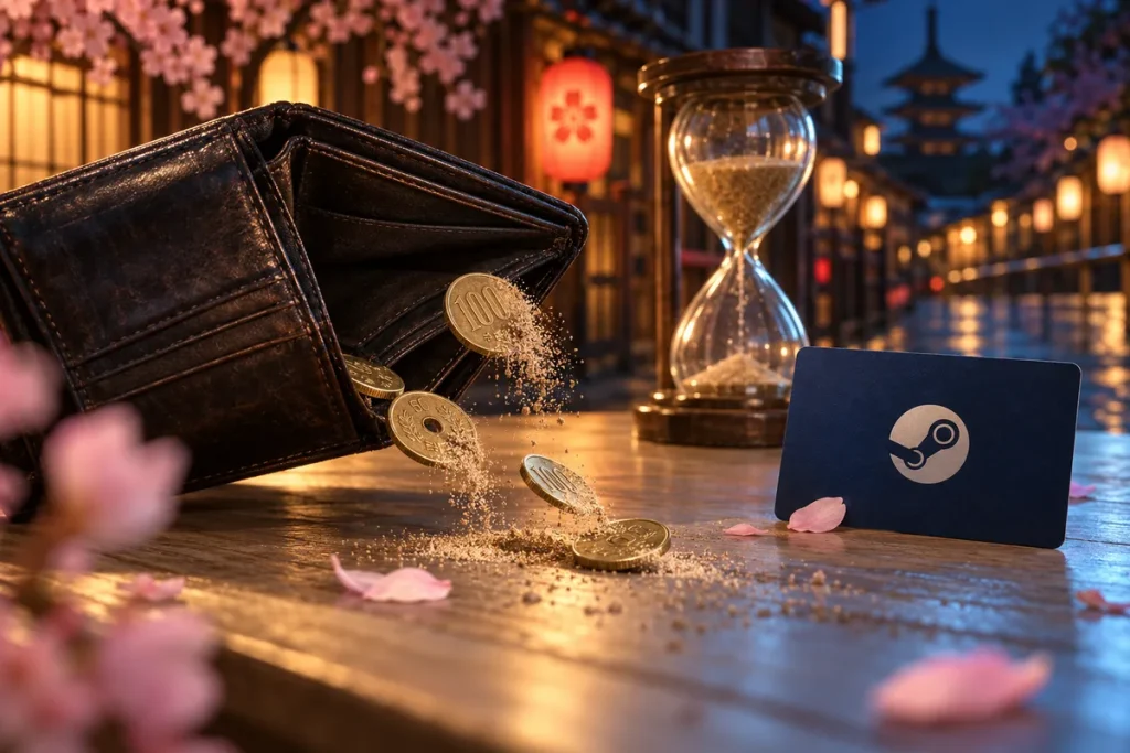 Los fondos de la cartera de Steam en Japón caducan a los seis meses si no se usan