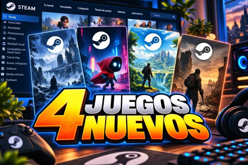 Steam regala esta semana cuatro juegos gratis de fútbol, rol y puzles Steam juegos gratis semana — Steam regala esta semana cuatro juegos gratis de fútbol, rol y puzles