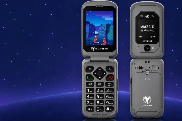 Sunbeam F1 Pro — Sunbeam presenta dos móviles de tapa de 389 dólares que escriben a Signal pero no navegan