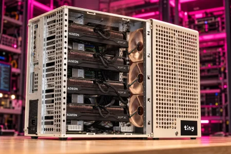 Tiny Corp Tinybox — Cuatro Radeon RX 9070 XT por 4.000 dólares más: Tinybox ya admite GPU de AMD y de NVIDIA