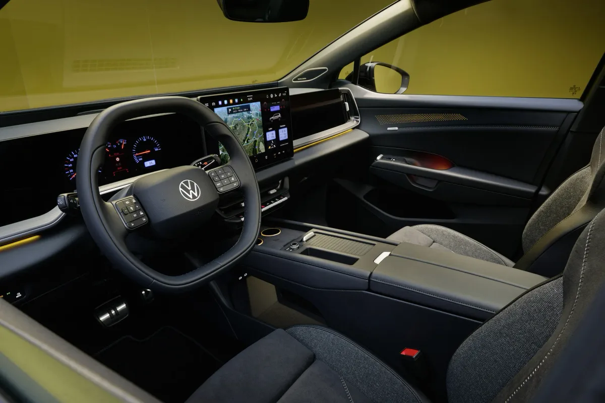Pantalla del acompañante en el Volkswagen ID. Tiguan