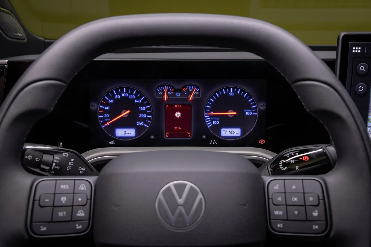 Salpicadero digital del Volkswagen ID. Tiguan