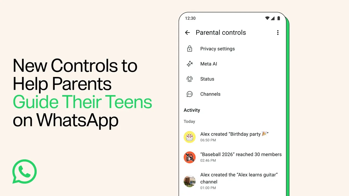 Aplicación de WhatsApp Desktop para Mac con la lista de chats abierta
