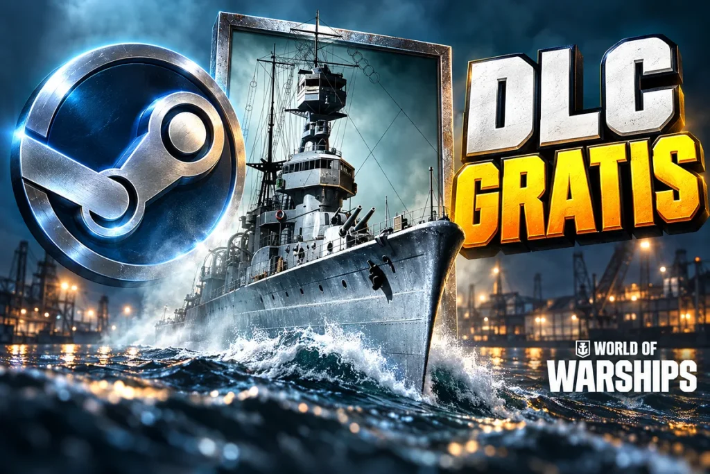 Steam regala un DLC de 10,08 euros y es tuyo para siempre World of Warships — Steam regala un DLC de 10,08 euros y es tuyo para siempre