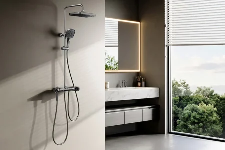 Xiaomi lanza la ducha termostática Mijia S1 en gris cañón por 1.199,35 yuanes Xiaomi lanza la ducha termostática Mijia S1 en gris cañón por 1.199,35 yuanes